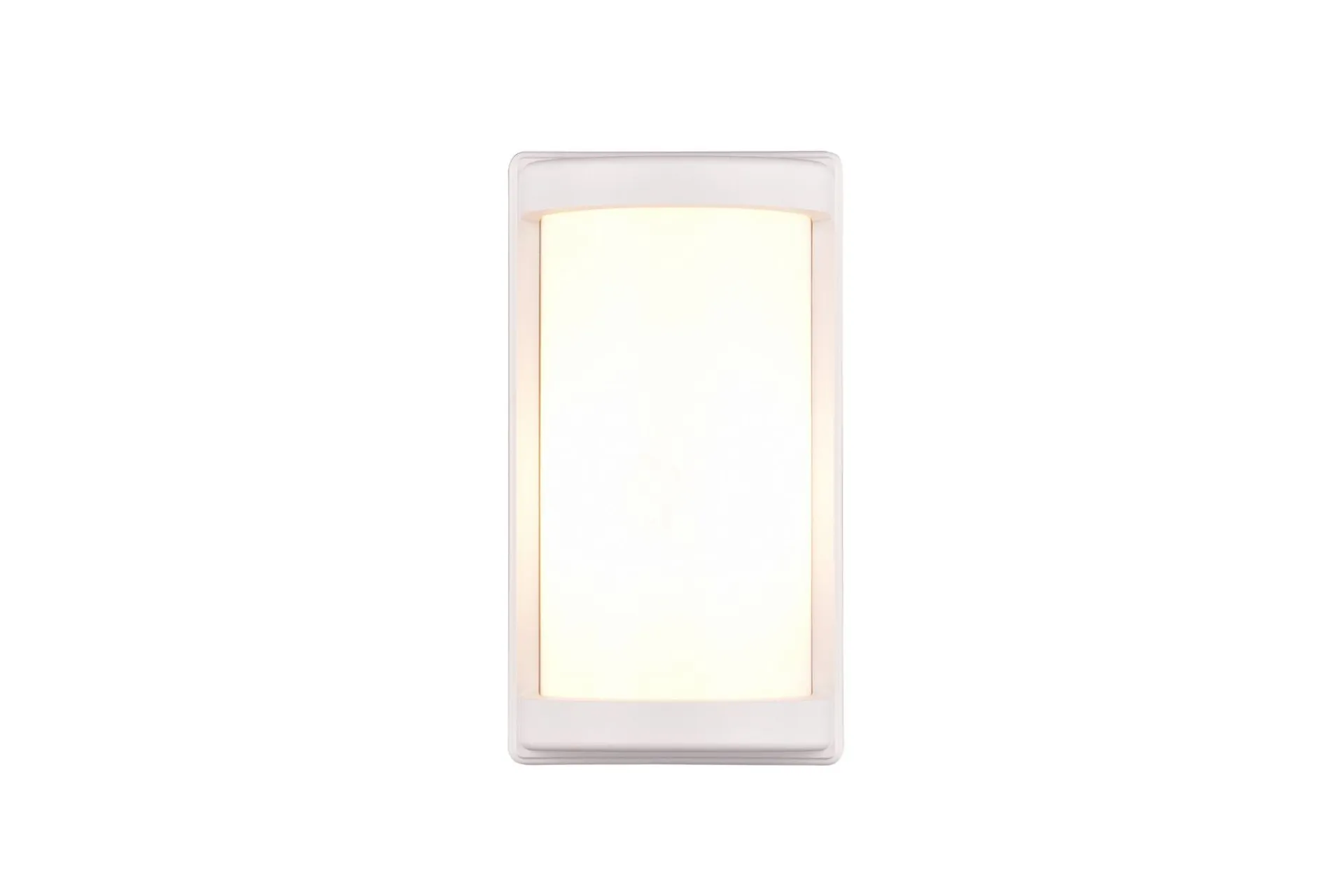 Trio Lighting Entré|Fasadebelysning-Puelo vegglampe E27 Matt hvit