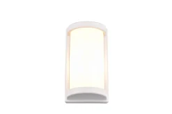 Trio Lighting Entré|Fasadebelysning-Puelo vegglampe E27 Matt hvit
