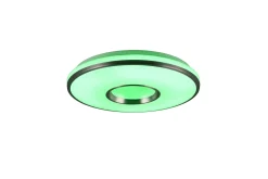 Trio Lighting Barnelampe-Realta LED Taklampe 39 cm RGBW Børstet Aluminium