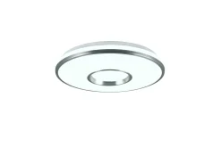 Trio Lighting Barnelampe-Realta LED Taklampe 39 cm RGBW Børstet Aluminium