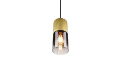 Trio Lighting Robin taklampe 1L E27 /røkfarget