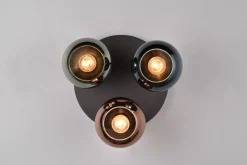 Trio Lighting Taklampe|Stuelampe-Sheldon plafond 3L E14 flerfarget Flerfärgad