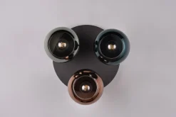 Trio Lighting Taklampe|Stuelampe-Sheldon plafond 3L E14 flerfarget Flerfärgad