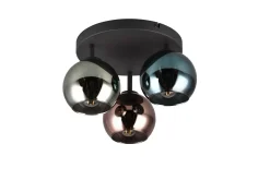 Trio Lighting Taklampe|Stuelampe-Sheldon plafond 3L E14 flerfarget Flerfärgad