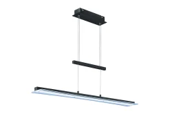 Trio Lighting Smash LED taklampe matt sort