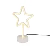 Trio Lighting Bordlampe-Star LED bordlampe hvit