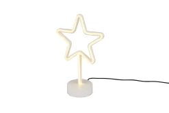 Trio Lighting Bordlampe-Star LED bordlampe hvit