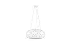 Trio Lighting Taklampe|Kjøkkenlampe-Zandor taklampe 3L E27 Matt hvit