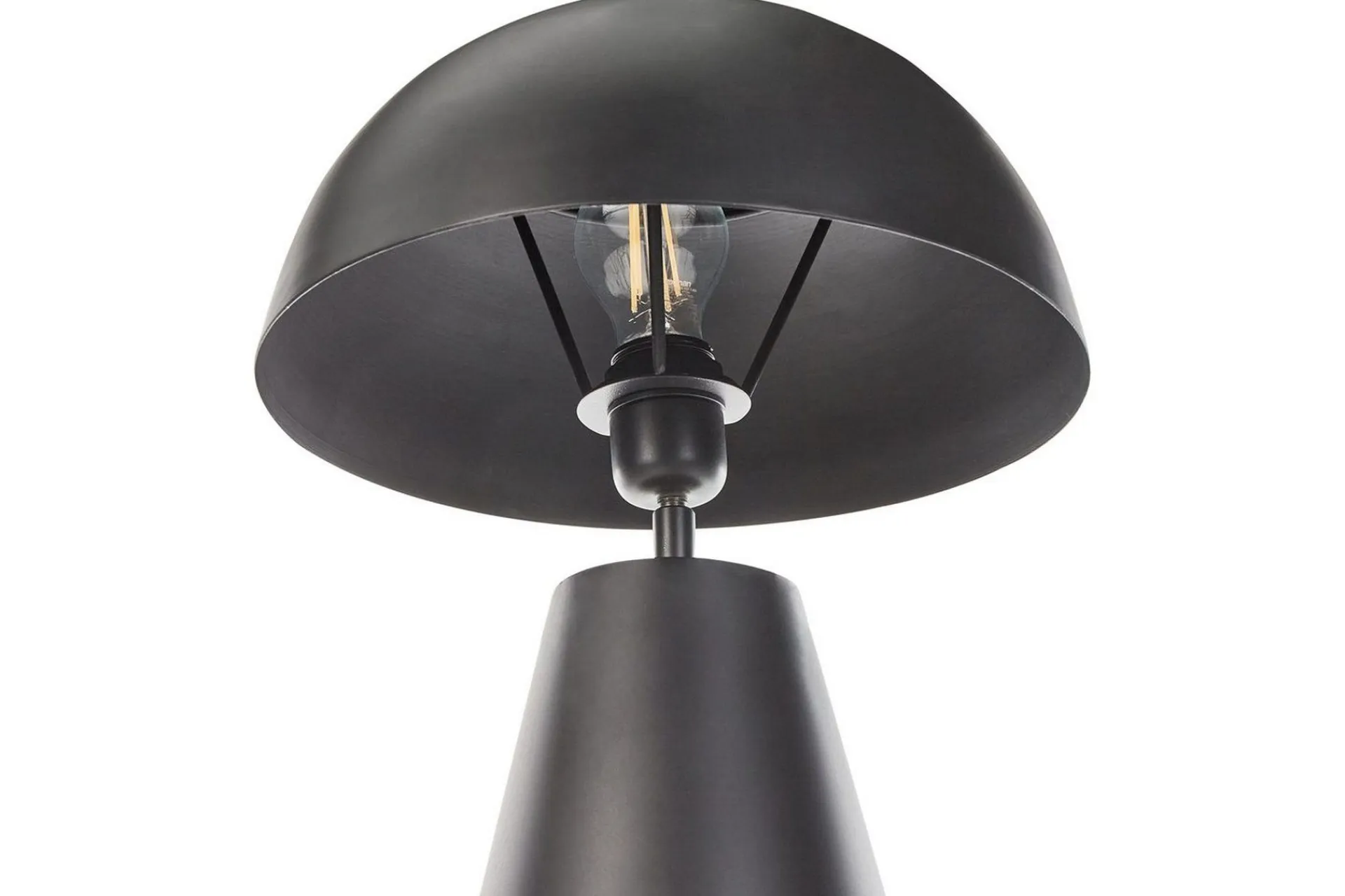 Nattbordslampe|Bordlampe-Tritonia Bordlampe 48 cm E27 Svart