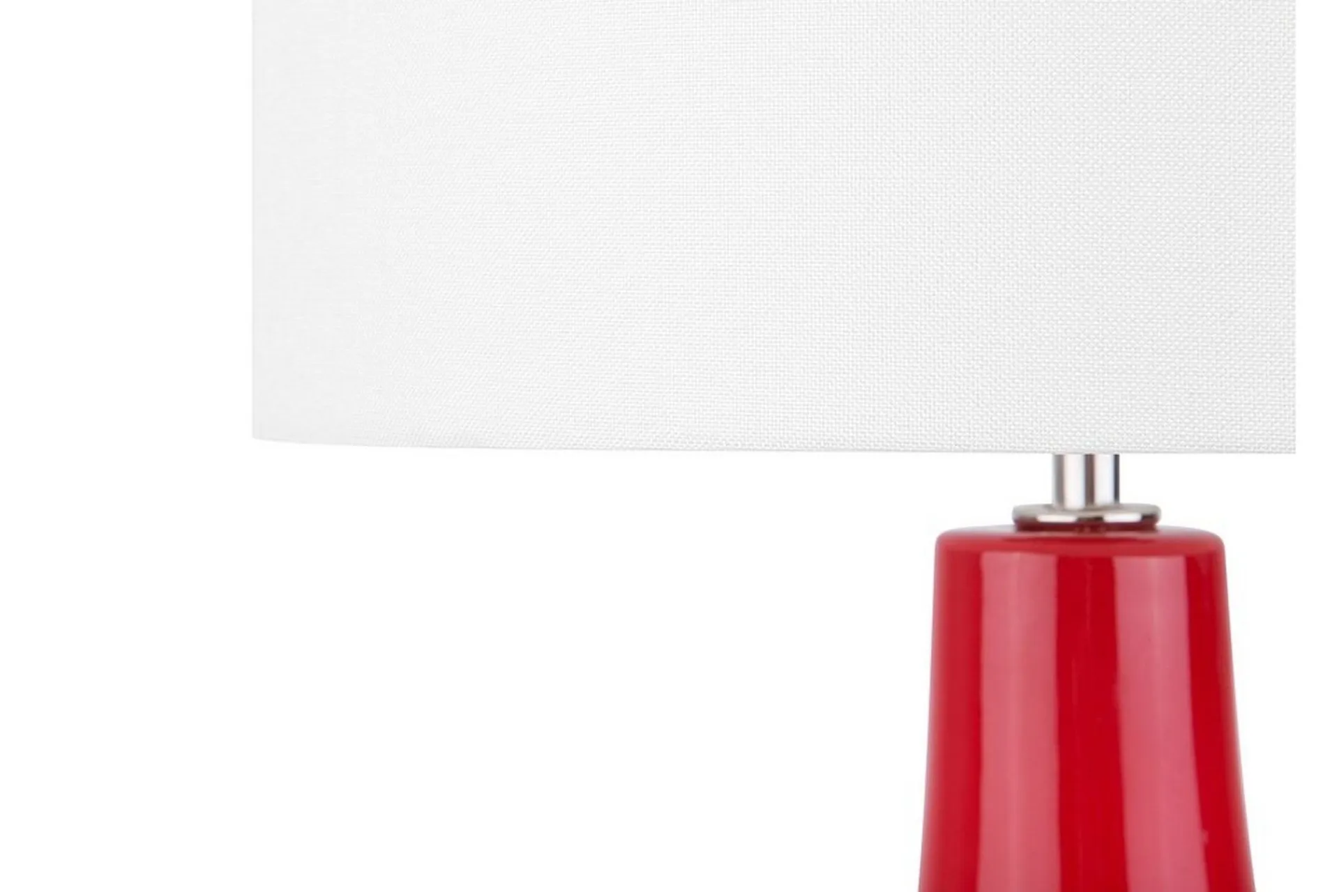 Bordlampe|Vinduslampe-Triversa Bordlampe 32 cm Rød