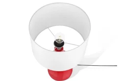 Bordlampe|Vinduslampe-Triversa Bordlampe 32 cm Rød