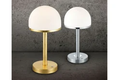 Trio Lighting Bordlampe|Soveromslampe-Troge Bordlampe LED Stål