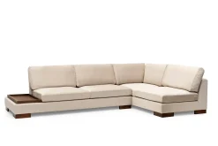 Hjørnesofa-Tulima Sofa med Sjeselong Høyre Beige