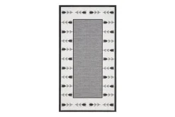KM Home Flatvevde Tepper-Tulpan Flatvevd Matte 80x200 cm Grey