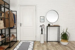 KM Home Flatvevde Tepper-Tulpan Flatvevd Matte 80x200 cm Grey