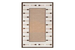 KM Home Flatvevde Tepper-Tulpan Flatvevd Matte 133x190 cm Natur