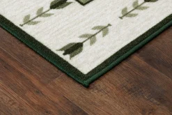 KM Home Flatvevde Tepper-Tulpan Flatvevd Matte 133x190 cm Grønn