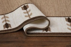 KM Home Flatvevde Tepper-Tulpan Flatvevd Teppe 80x150 cm Natur