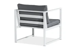 Comfort Garden Veranda & Terrasse|Loungemøbler Salg-Tunis Sofagruppe Hvit,Grey