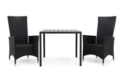 Comfort Garden Tunis Spisegruppe 90+2 Jenny Regulerbare Stoler