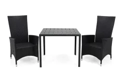Comfort Garden Tunis Spisegruppe 90+2 Jenny Regulerbare Stoler