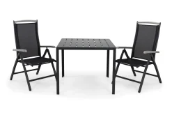 Comfort Garden Tunis Spisegruppe 90+2 Monaco Lyx Posisjonsstoler