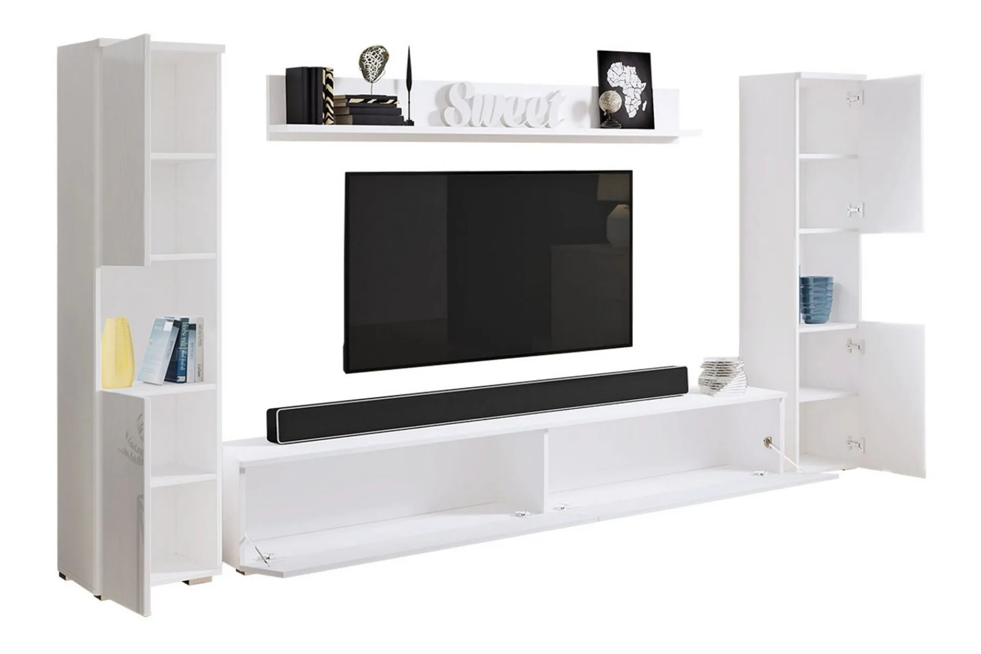 Tv-Møbelsett-Tv-møbelsett tre