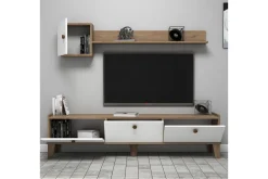 TV Unit Eik|Hvit