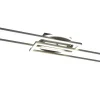 Trio Lighting Twister LED-Taklampe Børstet Stål