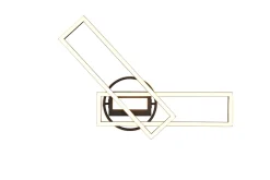 Trio Lighting Twister LED-Taklampe Mattsvart
