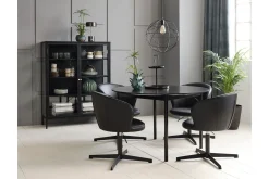 Oppbevaringsskap|Skap-Umbri Highboard 110x140 cm Svart
