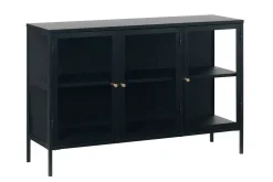 Sideboard & Skjenker-Umbri Sideboard 3 delar 132 cm Svart