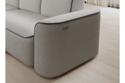 Sofa Med Sjeselong-Ume 4-seter Sofa med Sjeselong Grey