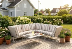 Comfort Garden Usteryd utendørs hjørnesofa 5-seter vendbar
