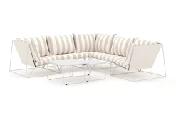 Comfort Garden Usteryd utendørs hjørnesofa 5-seter vendbar