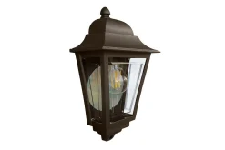 Fasadebelysning-Utendørs vegglampe Elstead Lighting Deco Lane Bronse