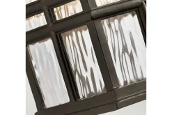Entré|Fasadebelysning-Utendørs vegglampe Kichler Beacon Square 165x302x190 mm Bronse
