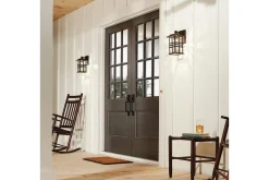 Entré|Fasadebelysning-Utendørs vegglampe Kichler Beacon Square 165x302x190 mm Bronse