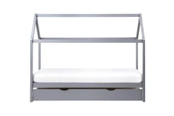 Barneseng & Juniorseng-Uttrekkbar barneseng Crillon Grey