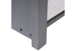 Barneseng & Juniorseng-Uttrekkbar barneseng Crillon Grey