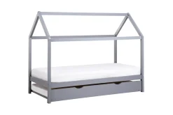 Barneseng & Juniorseng-Uttrekkbar barneseng Crillon Grey