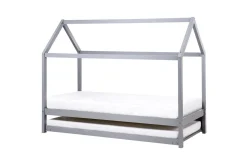 Barneseng & Juniorseng-Uttrekkbar barneseng Crillon Grey