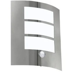 Utvendig vegglampe City med sensor