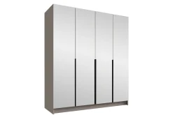 Garderober & Garderobesystem-Vadstena Garderobe med Speil 200 cm Cashmere,Svart
