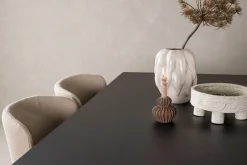 Venture Home Spisegrupper-Vail Matgruppe 200 cm Rektangulær med 6 Modesto stoler Beige,Svart