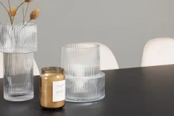 Venture Home Spisegrupper-Vail Matgruppe 200 cm Rektangulær med 6 Polar stoler Beige,Svart