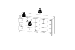 Scandinavian Choice Vallvidera Nattbord 159 cm