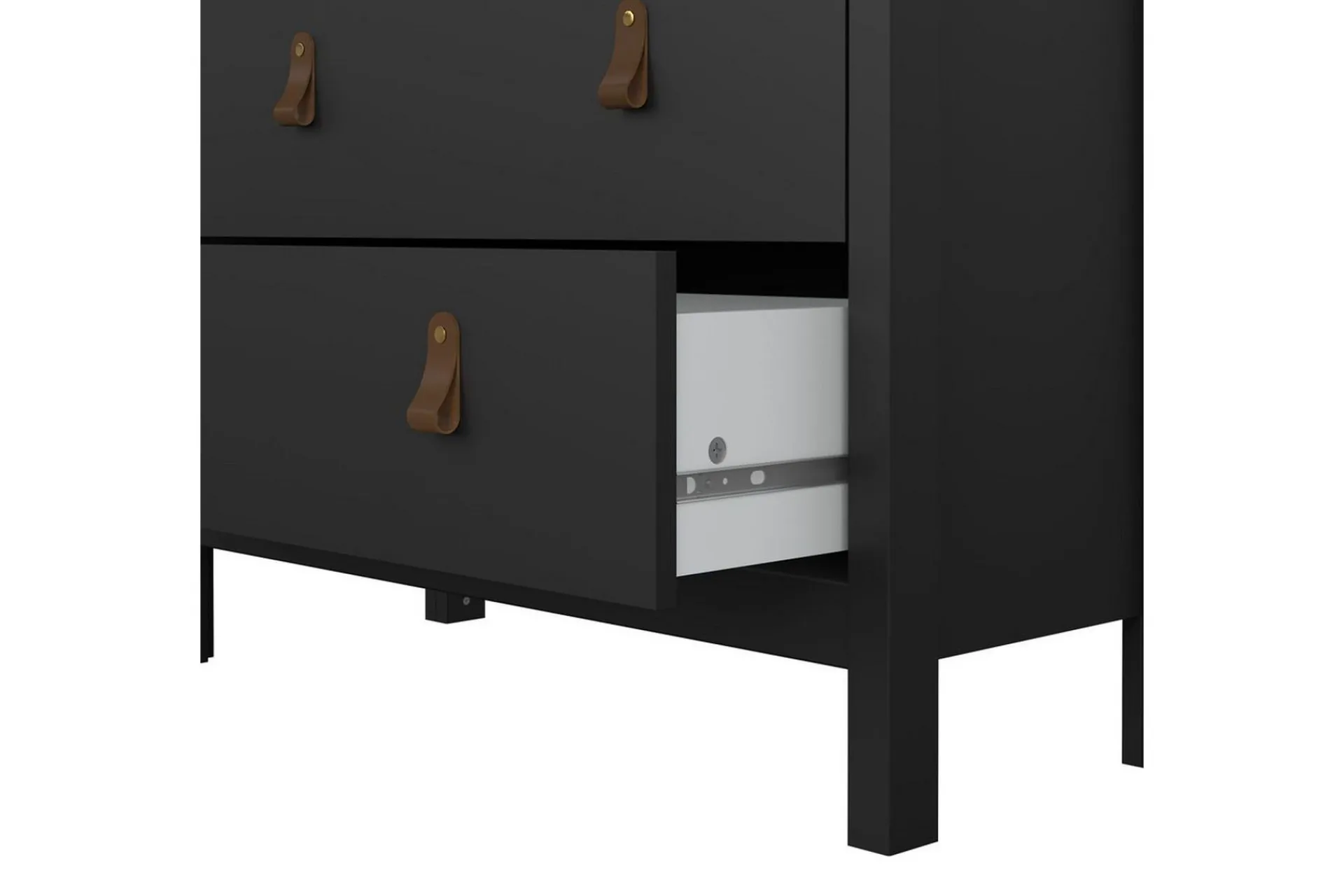 Scandinavian Choice Vitrineskap|Skap-Vallvidera Vitrineskap 78,05x199 cm Svart