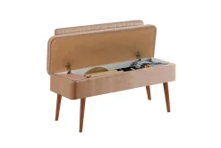 Entrebenk|Benk-Valsot Benker 110 cm Valnöt,Stein