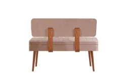 Entrebenk|Benk-Valsot Benker 110 cm Valnöt,Stein